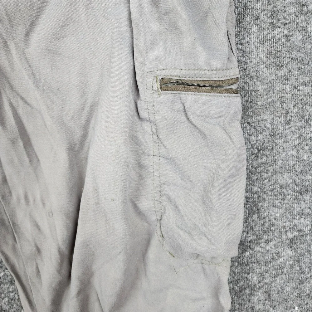 Wrangler ATG Cargo Pants Mens 40x30 Gray All Terrain Gear Outdoor Hiking Utility